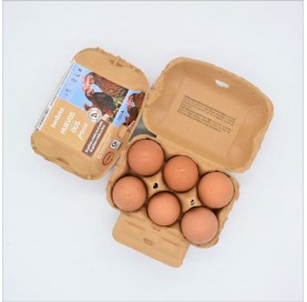 Frische Eier aus Freilandhaltung Arrullo 6 Einheiten