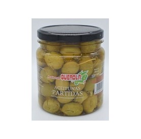 GUEROLA Split Olives 400 g
