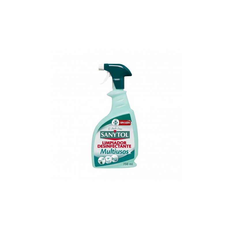Limpiador Desinfectante Multiusos SANYTOL Sin Lejía Spray 750 ml