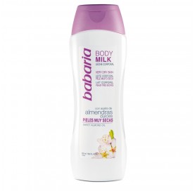 Body Milk with Sweet Almond Oil Babaria 500 ml