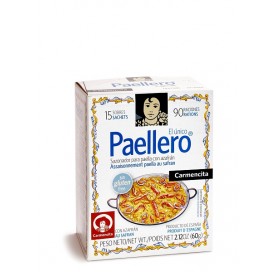 Sazonador para Paella con Azafrán Paellero Carmencita 60 g