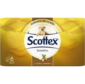 Scottex Sensitive Toilet Paper 6 rolls