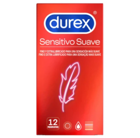 Durex Sensitive Soft Sensitive Condoms 12 Units