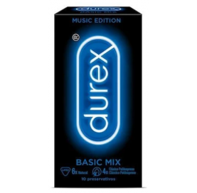 Preservativos Basic Mix Durex 10 Unidades