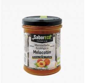 Organic Peach Jam SaborECO 215 g