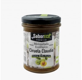 Organic Claudia Plum Jam SaborECO 215 g