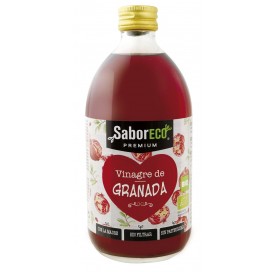 Organic Pomegranate Vinegar SaborECO 500 ml