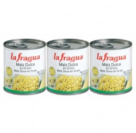 La fragua canned sweetcorn 3 x 140 g