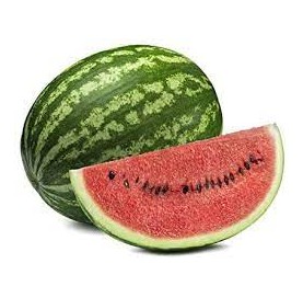 Gestreifte Wassermelone pro Gewichtseinheit 10,5 KG