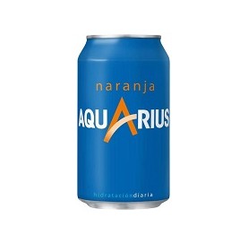 Aquarius Orange Can 33 cl