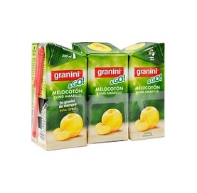 Granini Pfirsich Nektar Pack 3 x 60 cl