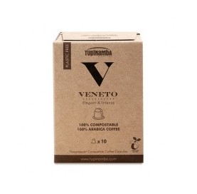 Kaffee Tupinamba VENETO 100% kompostierbare Kapseln 10 Kapseln