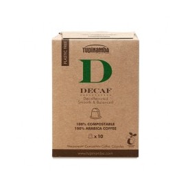 Coffee Tupinamba DECAF 100% Compostable Capsules 10 Capsules